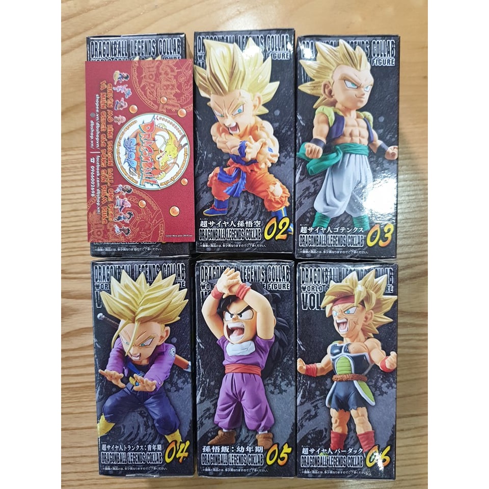 Mô hình Dragonball chính hãng -  WCF Legends Collab vol.1