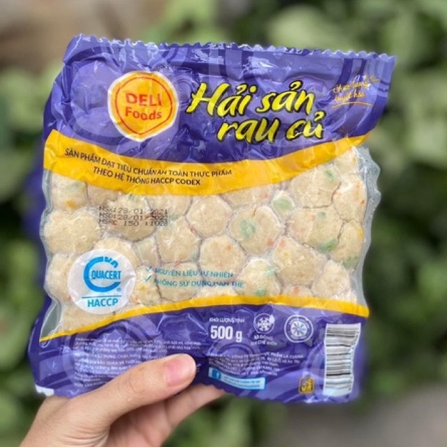 VIÊN HẢI SẢN RAU CỦ