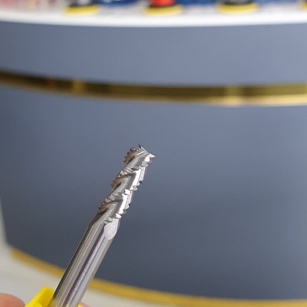 Dao phay phá thô gia công nhôm, thép