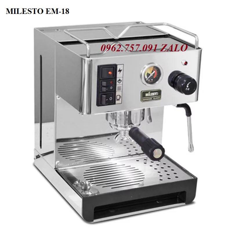 [ELHACOIN8 hoàn tối đa 500K xu] Máy pha cà phê tự động Milesto EM18