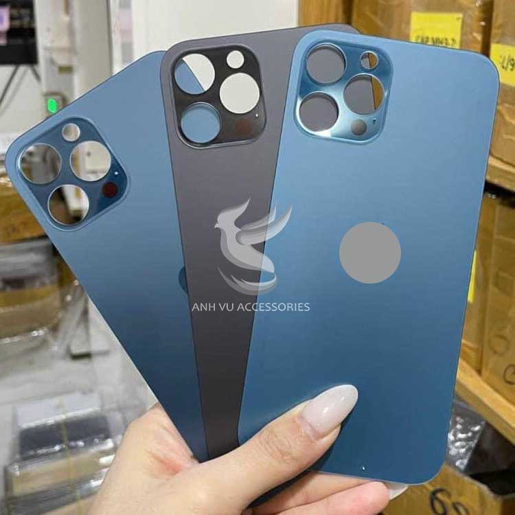 Kính lưng zin cho các dòng 12/12Pro/12Promax/13/13Pro/13Promax chuẩn đẹp, đủ màu, ráp khít