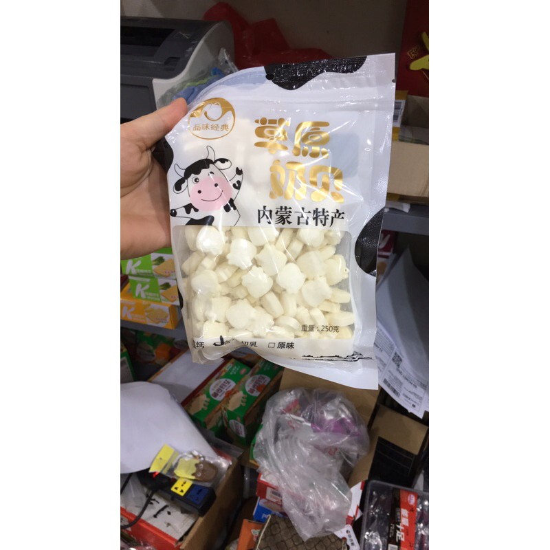 Kẹo sữa bò nén gói 250g (chuẩn hình con bò) | BigBuy360 - bigbuy360.vn