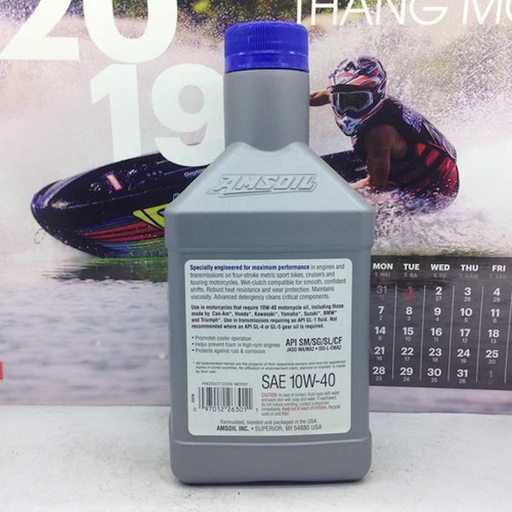 Nhớt Amsoil Metric Synthetic 10w40