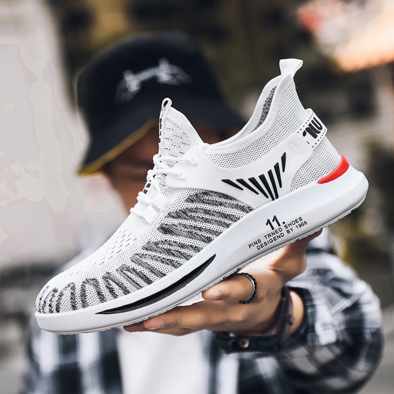 Giày sneaker IELGY cổ thấp thoáng khí có size lớn cho nam