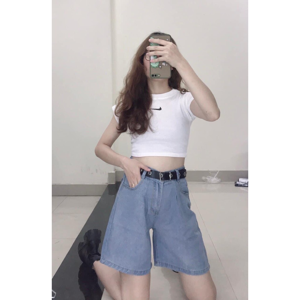 Áo Croptop Nữ Siêu Xinh, Hot Trend,  Chất Thun Co Giãn, Hàng Cao cấp Loại 1, Thoáng Mát | BigBuy360 - bigbuy360.vn