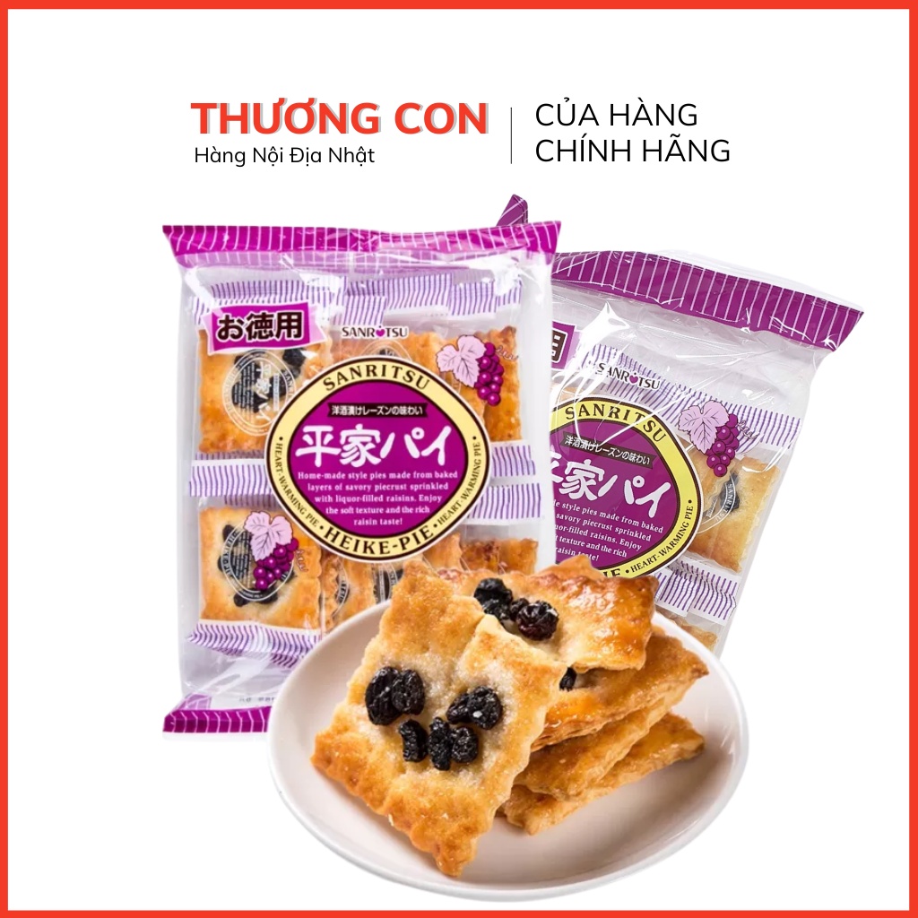 Bánh Nướng Nho Khô Sanritsu Nhật Bản [HSD T11/2023]