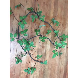 Dây lá giả có lá dài 3m - dây giả nhân tạo