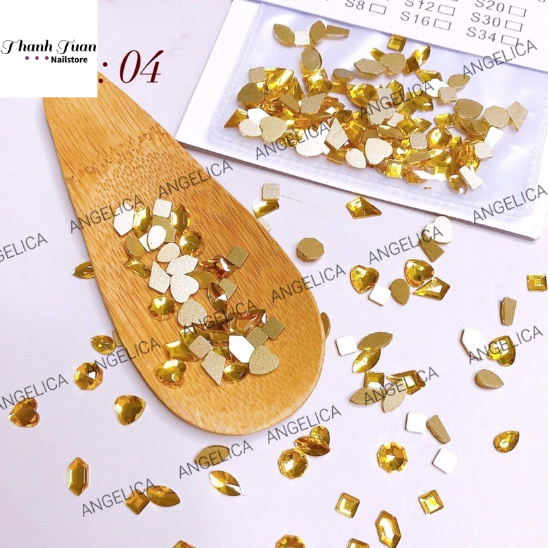 Set đá khối chân bằng Angelica 100v chính hãng- Phụ kiện đồ nail