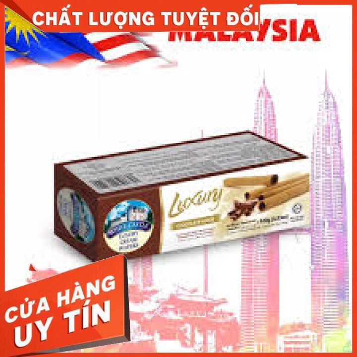 Combo 5 Bánh Quế Nhân Kem White Castle Luxury 100g- Bao Ăn -Bao Ghiền