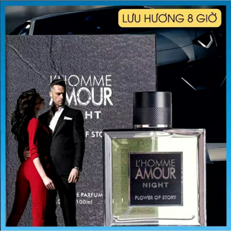 NƯỚC HOA NAM L'HOMME AMOUR NIGHT EAU DE PARFUM 100ML