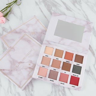 Bảng Phấn Mắt Vân Đá 12 Màu Lameila