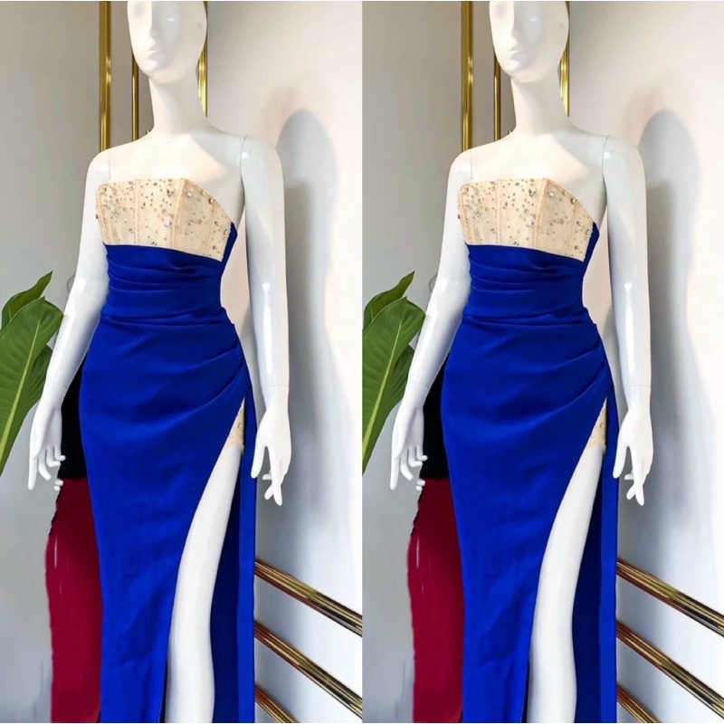 Ms1277V ĐẦM BODY CUP XẾP LY EO ✔Màu: trắng,xanh lá, xanh bích full size S/M/L/XL