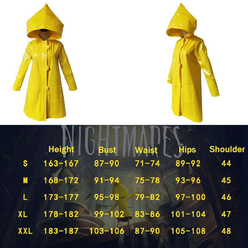 Áo khoác hóa trang phong cách game Little Nightmares 2
