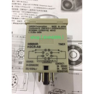 Rơ le thời gian H3CR-A8