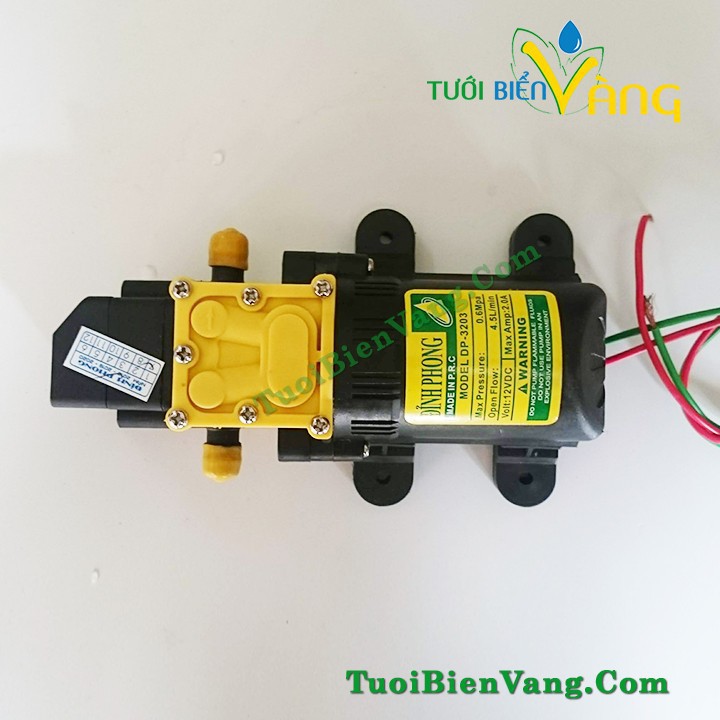 Bơm tưới cây, phun thuốc 12v - 4,5l
