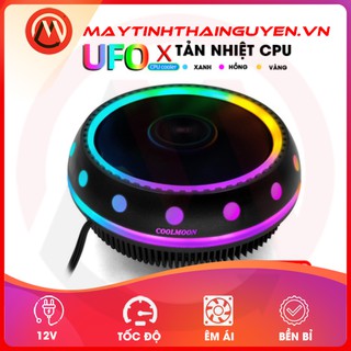 Quạt tản nhiệt CPU Coolmoon UFO bản Mixed Color - Tản UFO Coolmon giá rẻ nhất