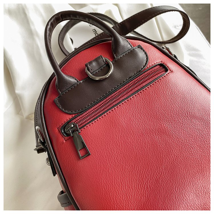 Ba Lô Đi Học/Du Lịch Màu Trơn Dễ Thương Thời Trang Cho Nữ