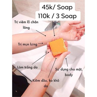 [CHÍNH HÃNG] Xà phòng Nghệ Thái Lan
