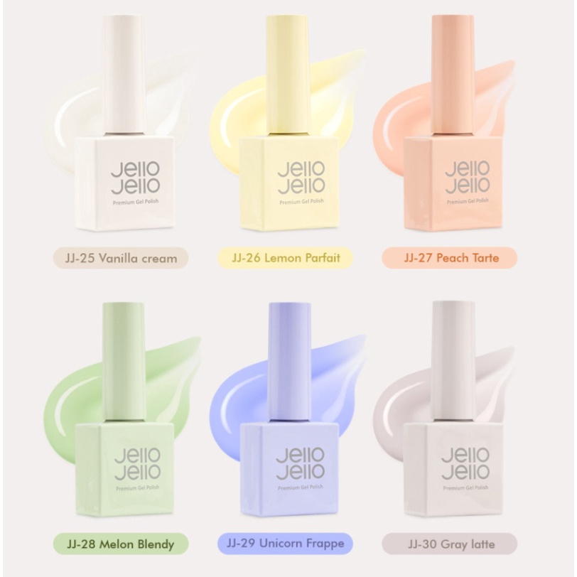 Sơn Móng Tay Jello Jello x Gel 47 Màu Neon Lấp Lánh