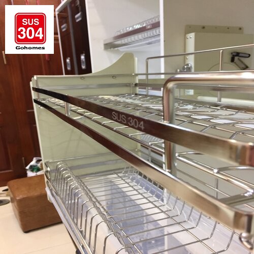 [Chính Hãng] Giá Bát Nâng Hạ INOX 304 (Bảo Hành 10 Năm) | BigBuy360 - bigbuy360.vn
