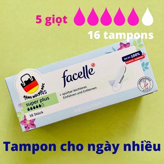 Băng vệ sinh Tampons Facelle ĐỨC
