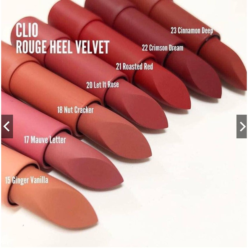 Son Thỏi Clio Rouge Heel Velvet