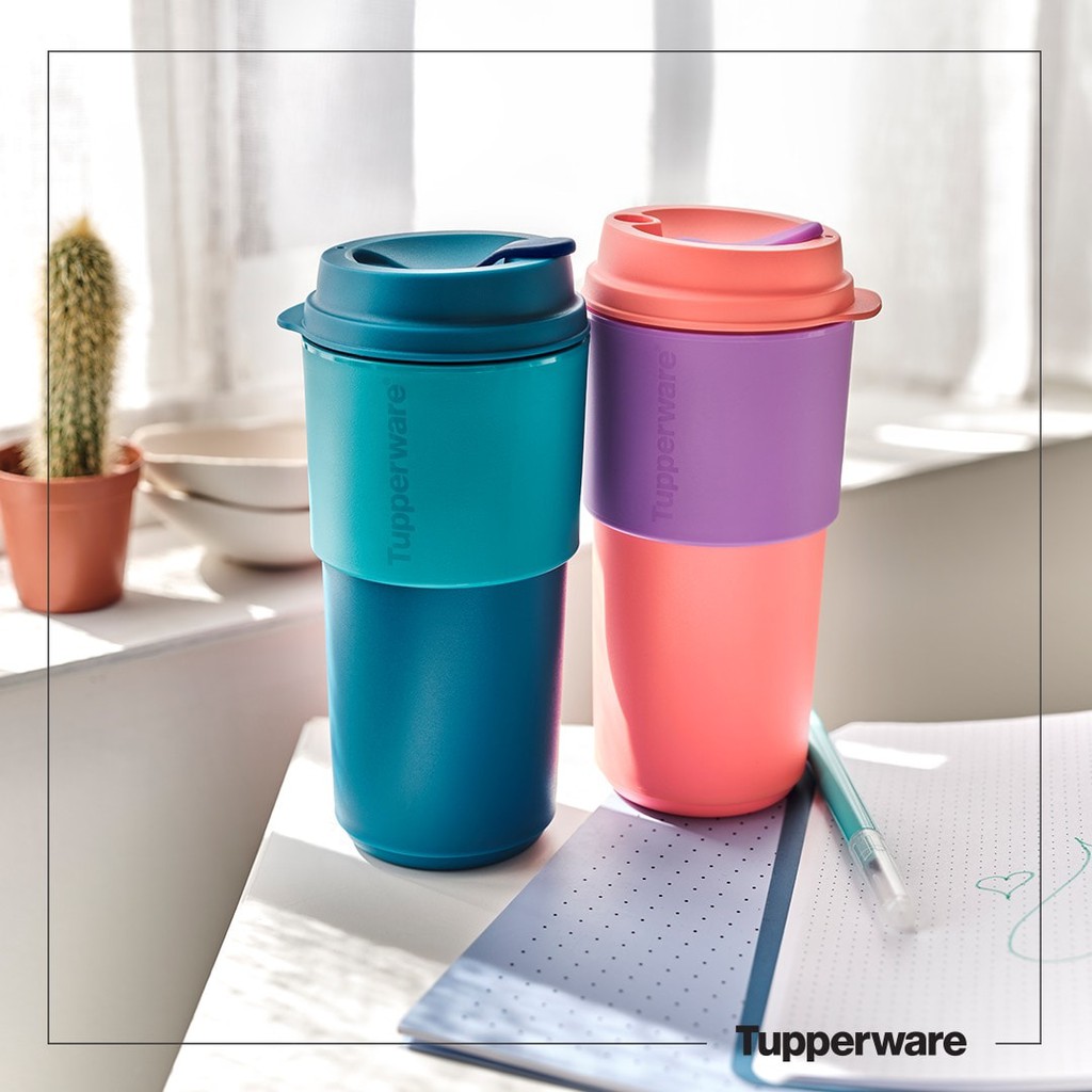 Ly Nước Mang Đi Tupperware Coffee To Go Dung Tích 490ml.