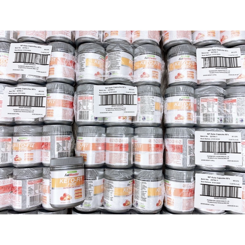 Giảm cân Keto Fit fire 60 viên