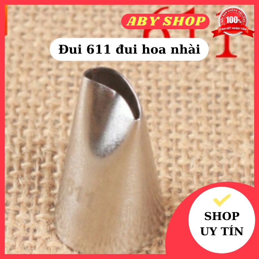 Đui 611 đui hoa nhài ⚡ CAO CẤP ⚡ đui bắt kem tạo hình hoa đơn giản dễ sử dụng