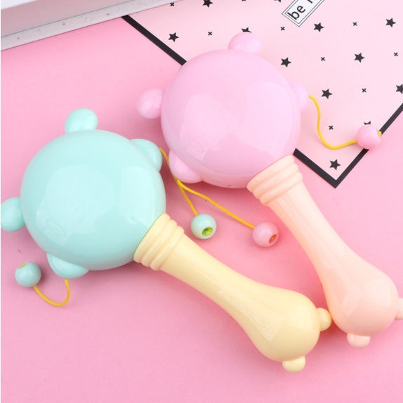 Lục Lạc Nhựa ABS Hình Gấu Đáng Yêu Cho Trẻ Sơ Sinh - Trẻ Em