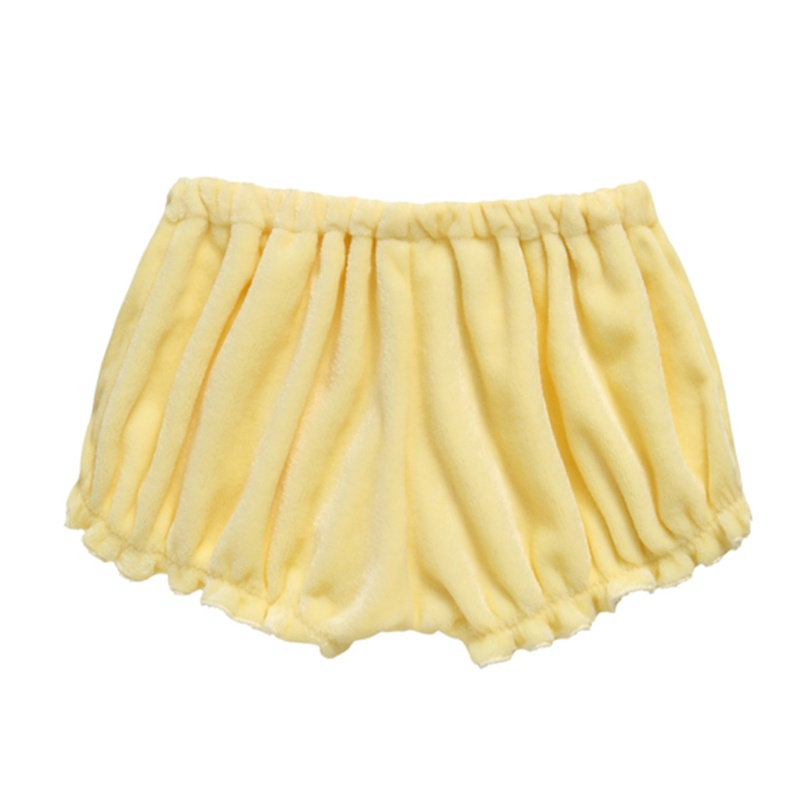 Set Đồ Ngủ 2 Món Gồm Áo Ống Và Quần Short Vải Nhung Thêu Hình Hoạt Hình Dễ Thương Cho Nữ
