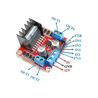 Module L298N điều khiển động cơ