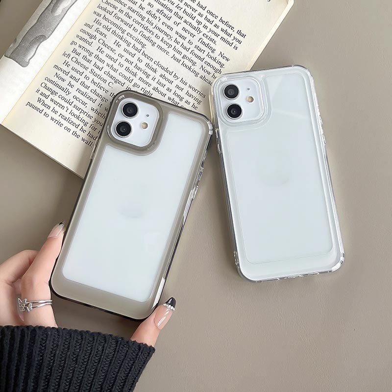 Ốp Điện Thoại Silicone Acrylic Chống Sốc In Hình Vũ Trụ Cho iPhone 14 13 12 11 Pro Promax X XR XSMax