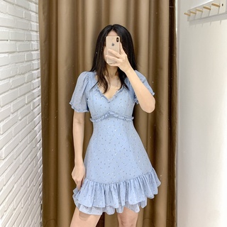 Đầm nika - đầm cổ tim bèo