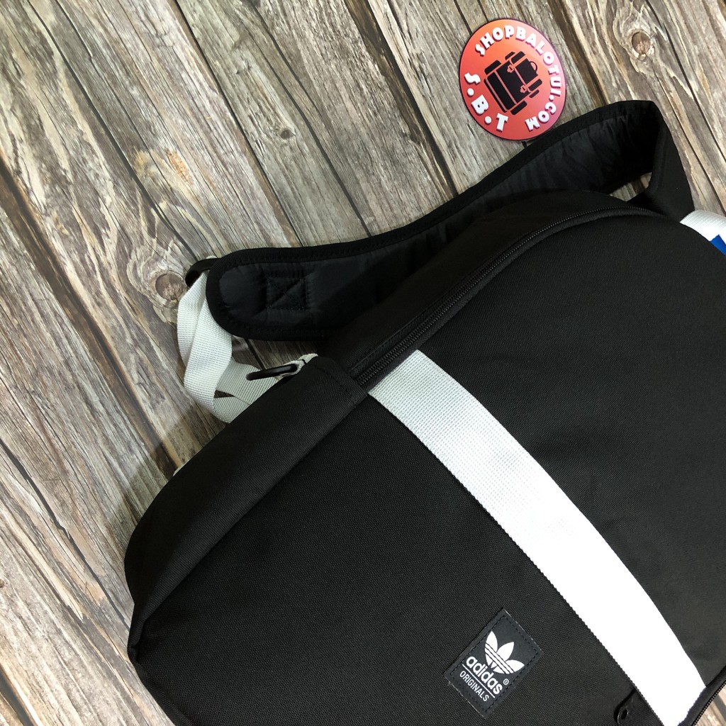 Balo thể thao [ FULL TEM XỊN ] Balo A.D Originals Essential Backpack Black - Thiết kế thông minh CHỐNG NƯỚC TỐT