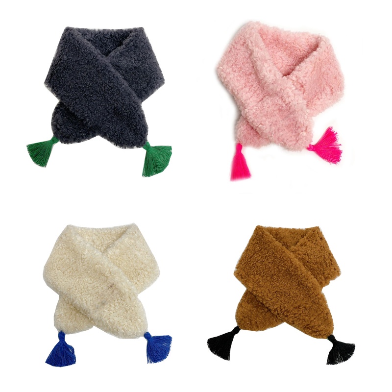 Khăn Choàng Cổ Dày Dặn Giữ Ấm Mùa Đông Cho Bé