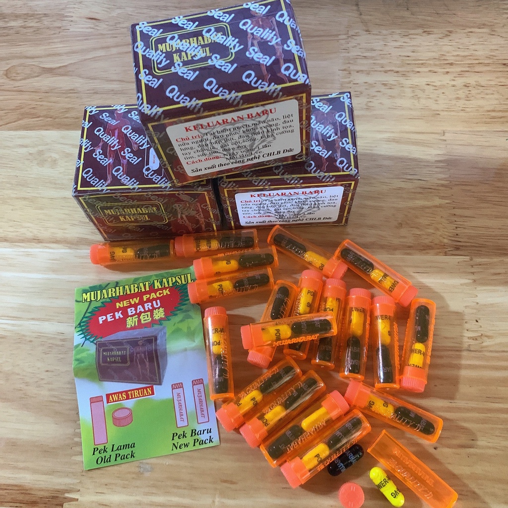 Khớp đỏ xanh Malaysia hộp 20 ống