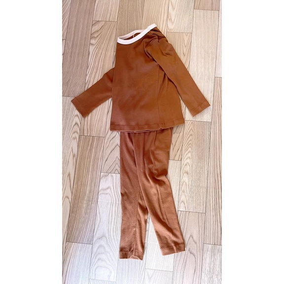 Bộ thun cotton Hàn màu trơn