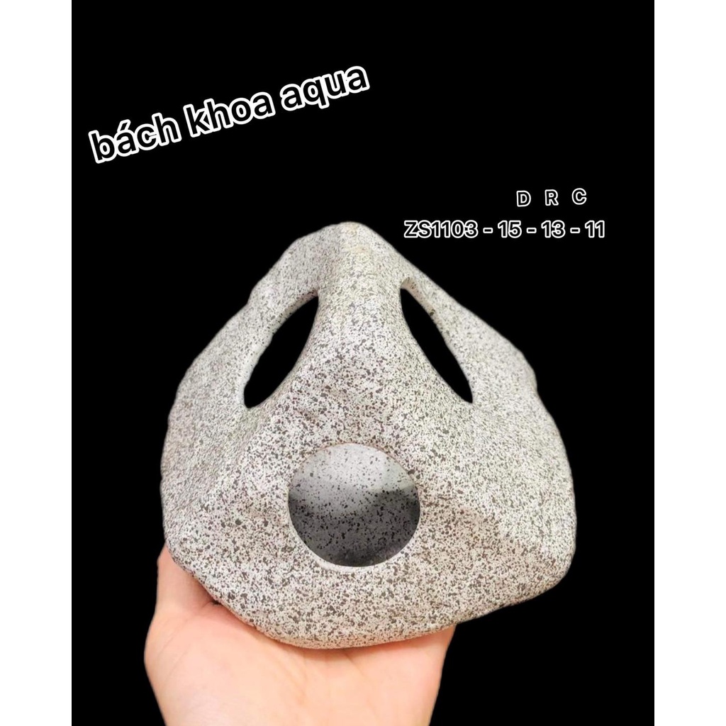 Hang gốm trang trí bể cá đủ loại