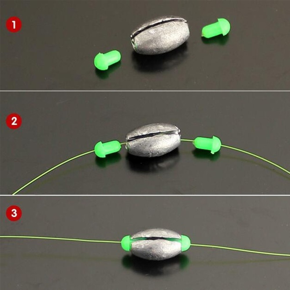Set 10 viên chì câu cá chuyên dụng tiện lợi