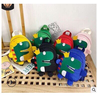 Balo mini hình khủng long đáng yêu dành cho bé