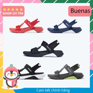 Giày Sandal nam nữ F7 Buenas - xăng đan quai hậu học sinh chính hãng đế cao 3 phân