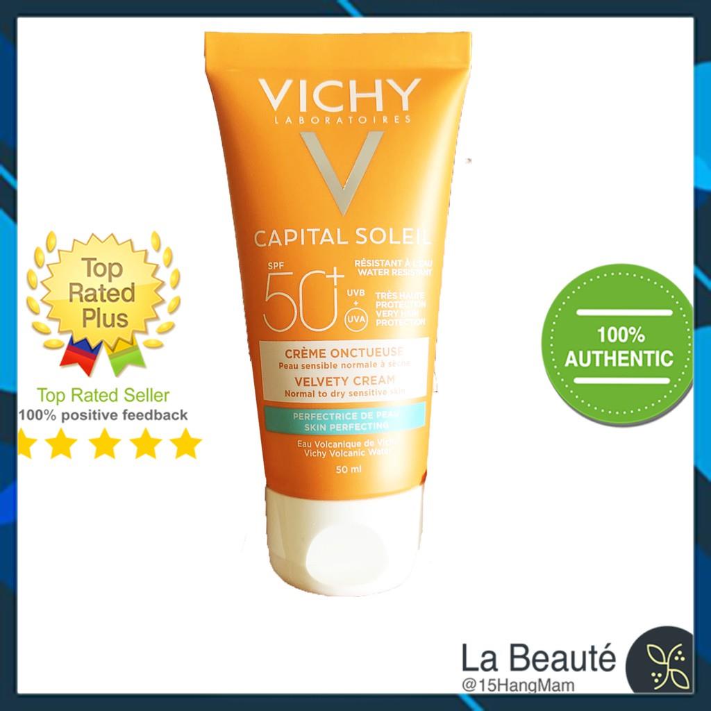 Kem Chống Nắng Vichy Capital Soleil Velvety Cream SPF 50+