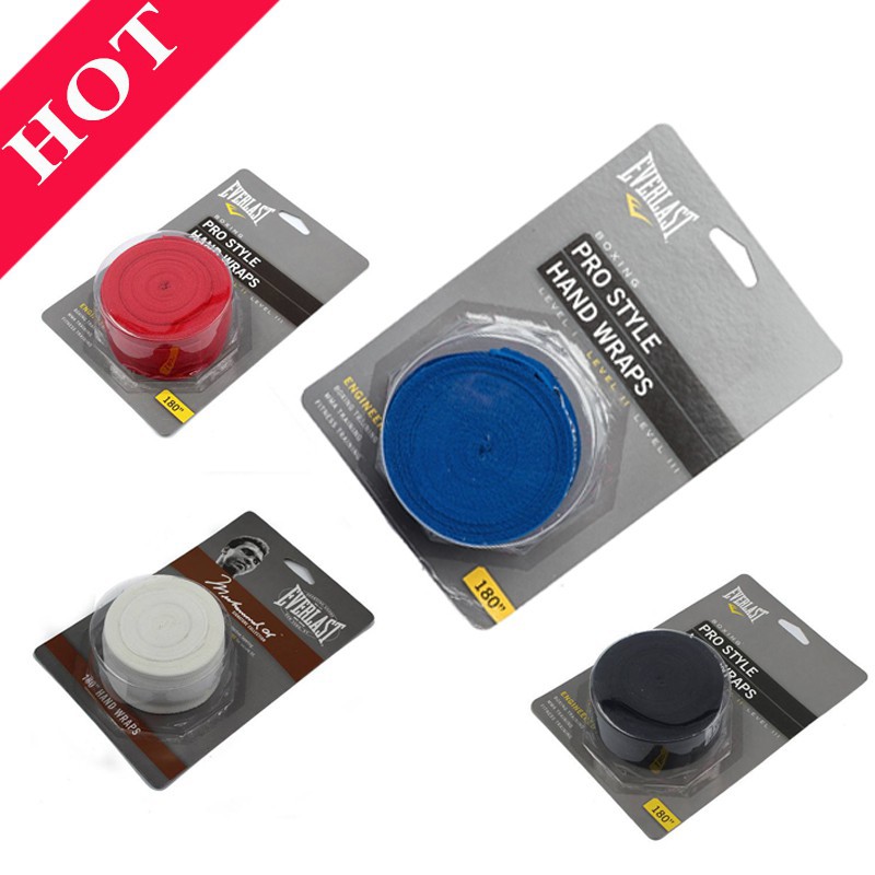 🎁 Băng đa quấn tay Everlast 4.5m, pretorian 5m ⚡FREE SHIP⚡ Băng đa boxing hand wraps