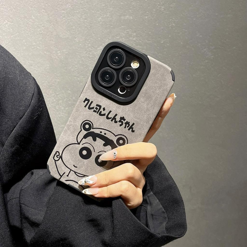 Ốp Lưng Bé Shin Ngộ Nghĩnh Nhiều Mẫu Mã Cho Điện Thoại iPhone 14Promax 14Pro 14 13Promax 13Pro 13 12 11