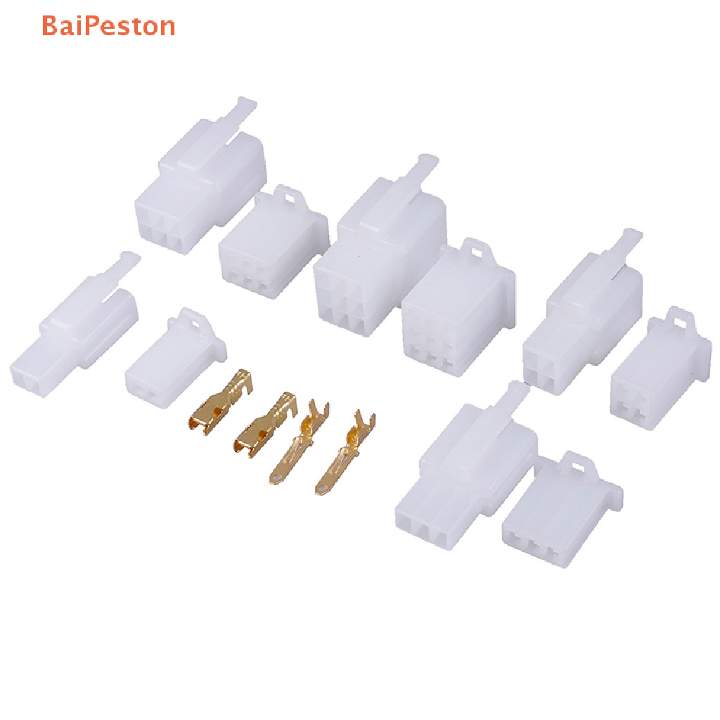 Set 5 Đầu Nối Dây Điện 2.8mm 2 3 4 6 9 Pin Cho Xe Hơi