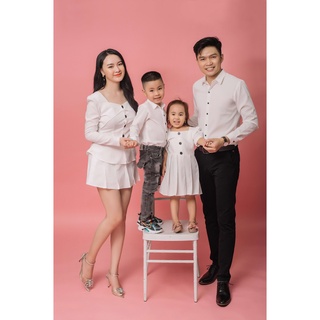 Set Gia Đình-Váy Áo Ba Mẹ Bé-Váy Đôi Mẹ Và Bé (Famawa) Fullsize từ 7-100kgs