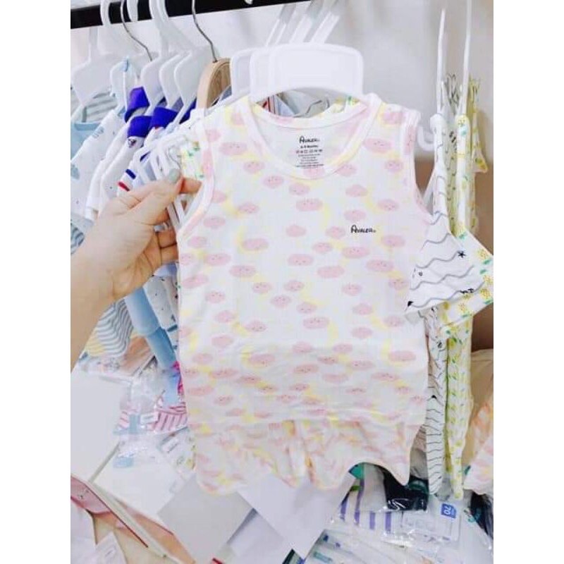 [Avaler Sale] Bộ sát nách sợi tre Avaler