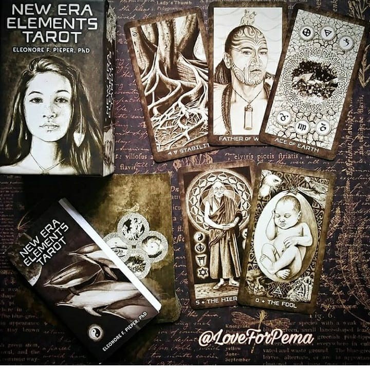 Bộ Bài New Era Elements Tarot (Mystic House Tarot Shop) - Bài Gốc Authentic Chính Hãng 100%