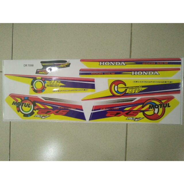 Bộ tem honda Dream Rossi 46